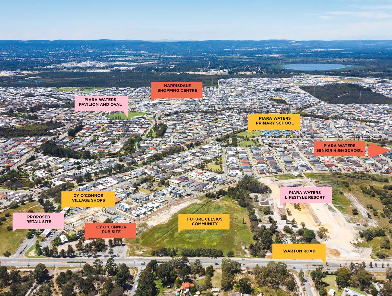 [Land for Sale] 13 Estates in Piara Waters WA 6112 OpenLot